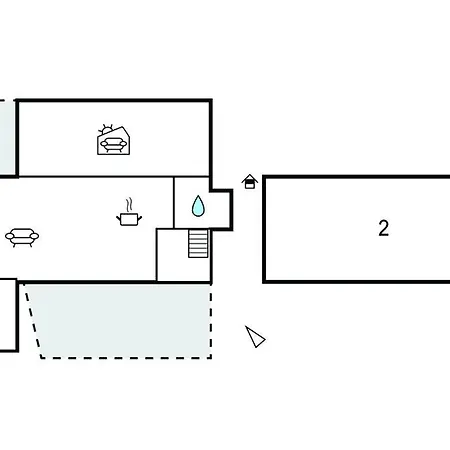 2 Bedroom Ocean Front In Nyaraló *